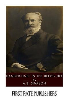 portada Danger Lines in the Deeper Life (en Inglés)