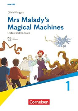 portada Access - Allgemeine Ausgabe 2022 - Band 1: 5. Schuljahr: Mrs Malady? S Magical Machines - Lektüre mit Hörbuch