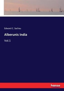 portada Alberunis India: Vol.1 (in English)
