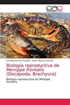 portada Biología Reproductiva de Menippe Frontalis (Decápoda, Brachyura) (in Spanish)