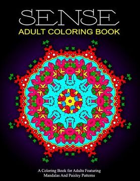 portada SENSE ADULT COLORING BOOK - Vol.1: relaxation coloring books for adults