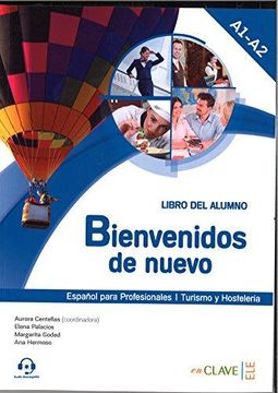 portada Bienvenidos de Nuevo - Libro del Alumno + Audio (A1-A2) (in Spanish)
