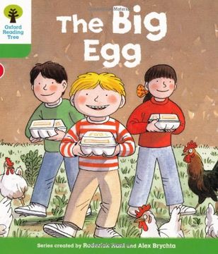 portada Oxford Reading Tree: Level 2: First Sentences: The big egg (en Inglés)
