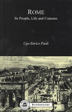 portada rome: its people, life and customs (in English)