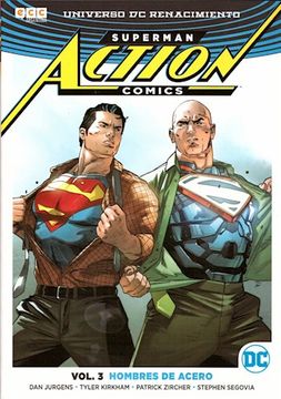 portada Superman Action Comics 3 Hombres de Acero
