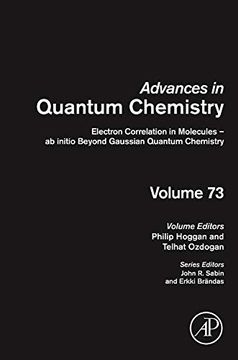 portada Electron Correlation in Molecules – ab Initio Beyond Gaussian Quantum Chemistry, Volume 73 (Advances in Quantum Chemistry) 