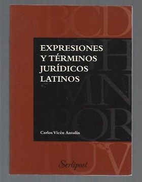 portada Diccionario de Terminos Juridico-Latinos