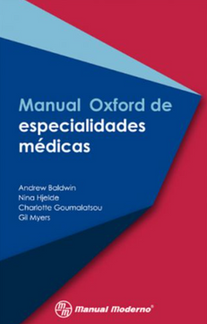 portada Manual Oxford de Especialidades Médicas
