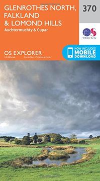 portada Glenrothes North, Falkland and Lomond Hills 1 : 25 000 (OS Explorer Active Map)