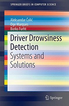 portada Driver Drowsiness Detection: Systems and Solutions (Springerbriefs in Computer Science) (en Inglés)