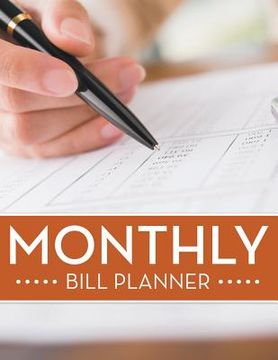 portada Monthly Bill Planner (en Inglés)