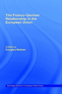 portada the franco-german relationship in the eu (en Inglés)