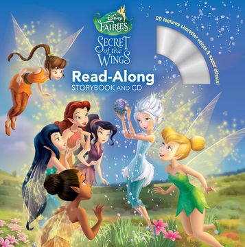 portada Disney Fairies: The Secret of the Wings Read-Along [With Paperback Book] (a Disney Read Along Storybook) 