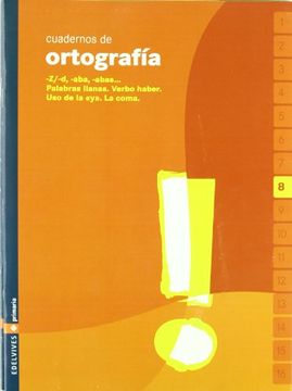 portada Lengua, Educación Primaria, 2 Ciclo. Cuaderno de Ortografía 8 (in Spanish)