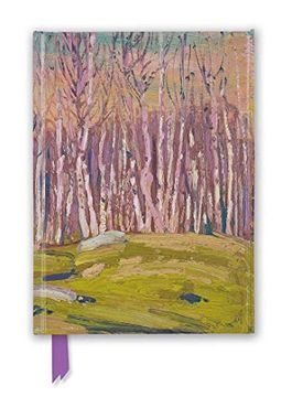 portada Tom Thomson: Silver Birches (Foiled Journal) (Flame Tree Nots) 