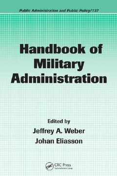 portada handbook of military administration