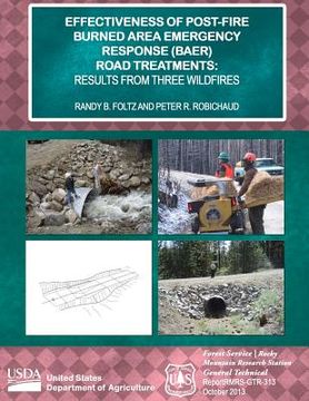 portada Effectiveness of Post-fire Burned Area Emergency Response (BAER) Road Treatments: Results from Three Wildfires (en Inglés)