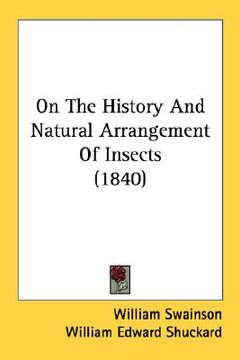 portada on the history and natural arrangement of insects (1840) (en Inglés)