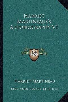 portada harriet martineaus's autobiography v1 (in English)