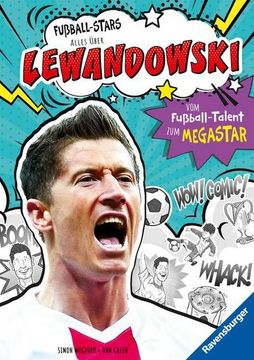 portada Fußball-Stars - Lewandowski. Vom Fußball-Talent zum Megastar (Erstlesebuch ab 7 Jahren) (en Alemán)