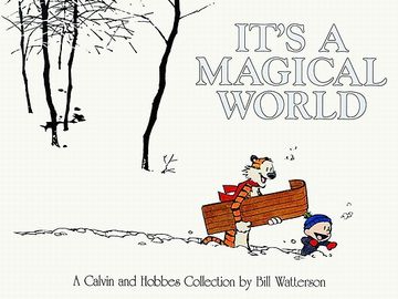 portada It' S a Magical World: A Calvin and Hobbes Collection (Volume 16) (en Inglés)
