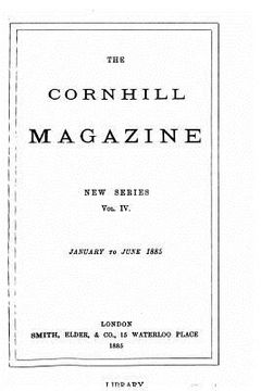 portada The Cornhill Magazine - Vol. IV (en Inglés)