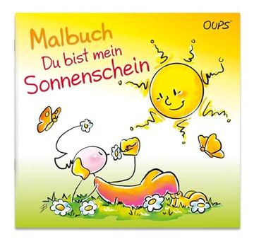 portada Oups Malbuch - du Bist Mein Sonnenschein (en Alemán)
