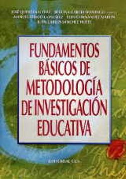 portada Fundamentos Basicos de Metodologia de Investigacion Educativa (in Spanish)