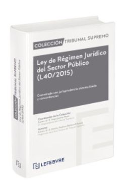 portada Ley de Régimen Jurídico del Sector Público (L40 (in Spanish)