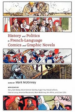 portada history and politics in french-language comics and graphic novels (en Inglés)