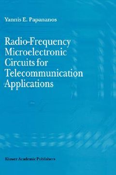 portada radio-frequency microelectronic circuits for telecommunication applications (en Inglés)