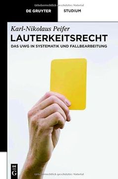 portada Lauterkeitsrecht (in German)