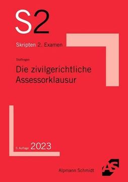 portada Die Zivilgerichtliche Assessorklausur (en Alemán)
