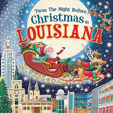 portada 'Twas the Night Before Christmas in Louisiana (en Inglés)