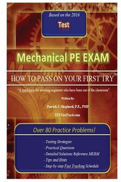 portada Mechanical PE Exam: "How to Pass on Your First Try!" (in English)