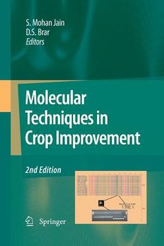 portada Molecular Techniques in Crop Improvement: 2nd Edition (en Inglés)