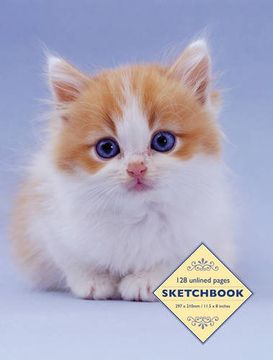 portada Sketchbook: Kitten: 128 Unlined Pages