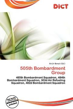 portada 505th bombardment group (en Inglés)