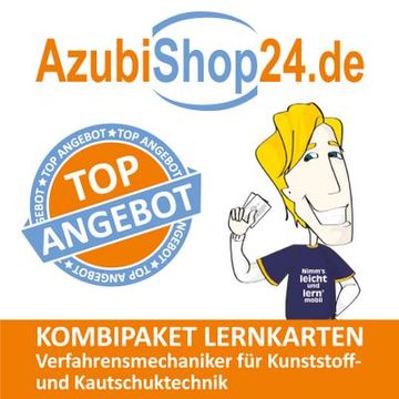 portada Kombi-Paket Verfahrensmechaniker für Kunststoff- und Kautschuktechnik Lernkarten (en Alemán)