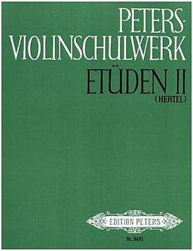 portada Peters-Violinschulwerk: Etüden. Bd. 2 (en Alemán)