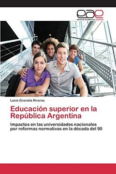 portada Educación superior en la República Argentina