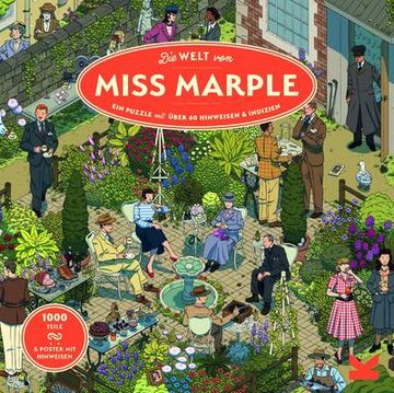 portada Die Welt von Miss Marple: Ein 1000-Teile-Puzzle