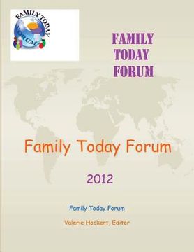 portada family today forum: 2012 (en Inglés)