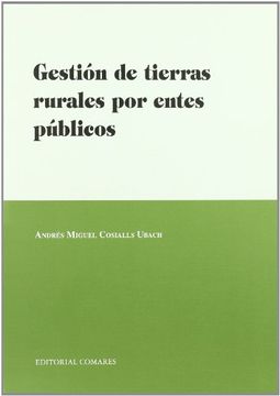 portada Gestión de Tierras Rurales por Entes Públicos (in Spanish)
