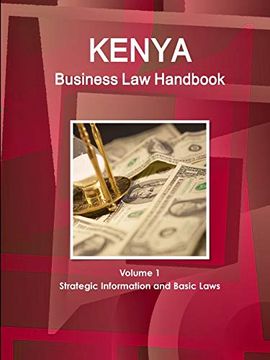 portada Kenya Business law Handbook Volume 1 Strategic Information and Basic Laws (en Inglés)