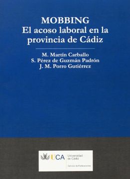 portada Mobbing. El Acoso Laboral En La Provincia De Cádiz (in Spanish)