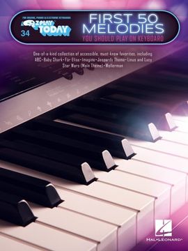 portada First 50 Melodies You Should Play on Keyboard - E-Z Play Today #34 (en Inglés)