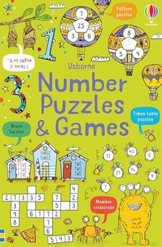 portada Number Puzzles and Games (Puzzles, Crosswords and Wordsearches) (in English)