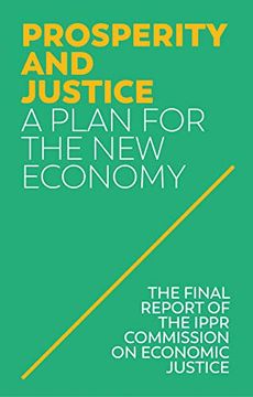 portada Prosperity and Justice: A Plan for the new Economy (in English)