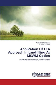 portada Application Of LCA Approach In Landfilling As MSWM Option